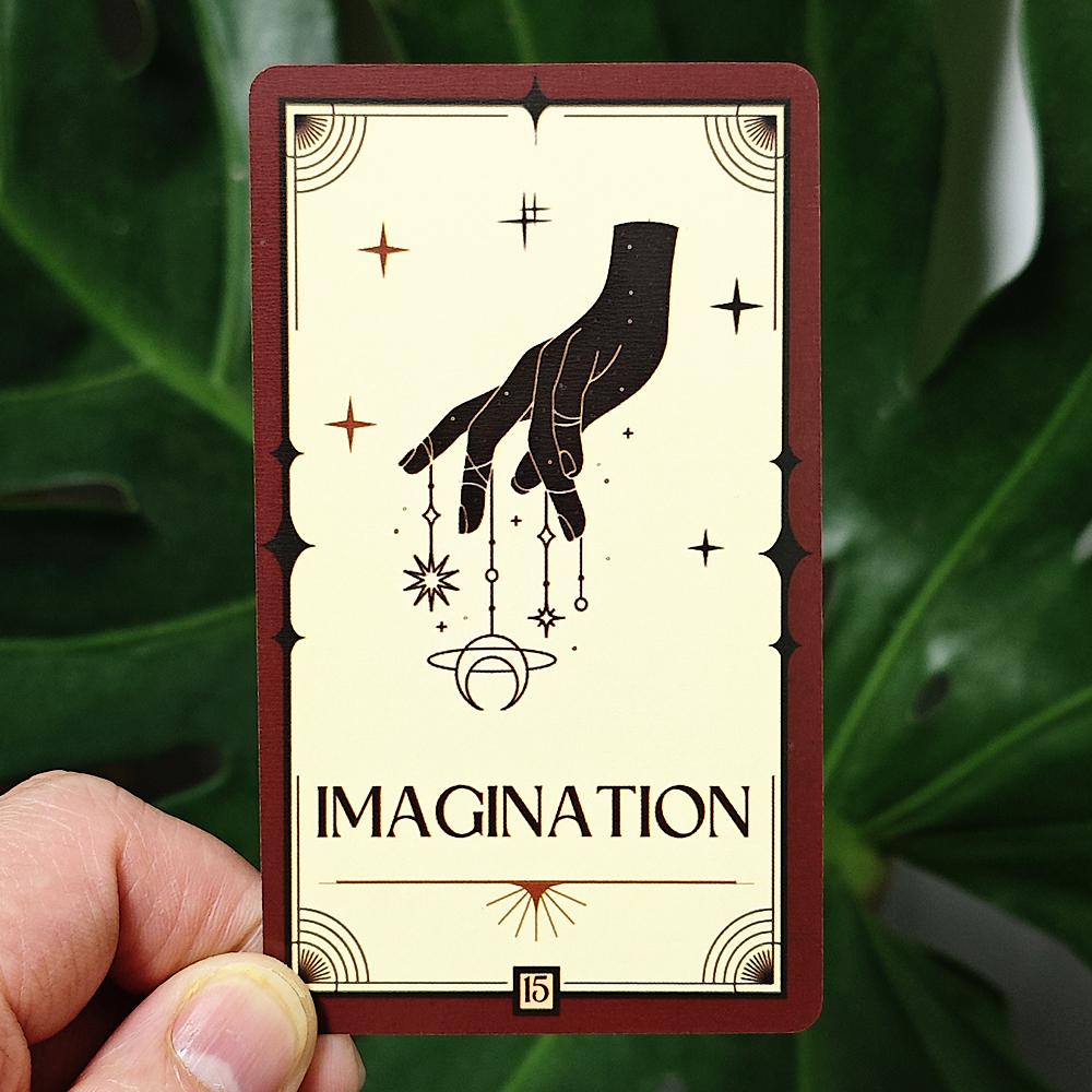 Manifestation Oracle Deck 33 Card Oracle Deck Manifest Your Dreams, Find Your Purpose, Tarot for The Soul 10.3*6cm