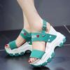 Fashion Comemore Women's Platform Sandals 2025 Summer Chunky High Heels Sandalias Female Wedges Shoe Gladiator Peep Toe Sandales Femmes