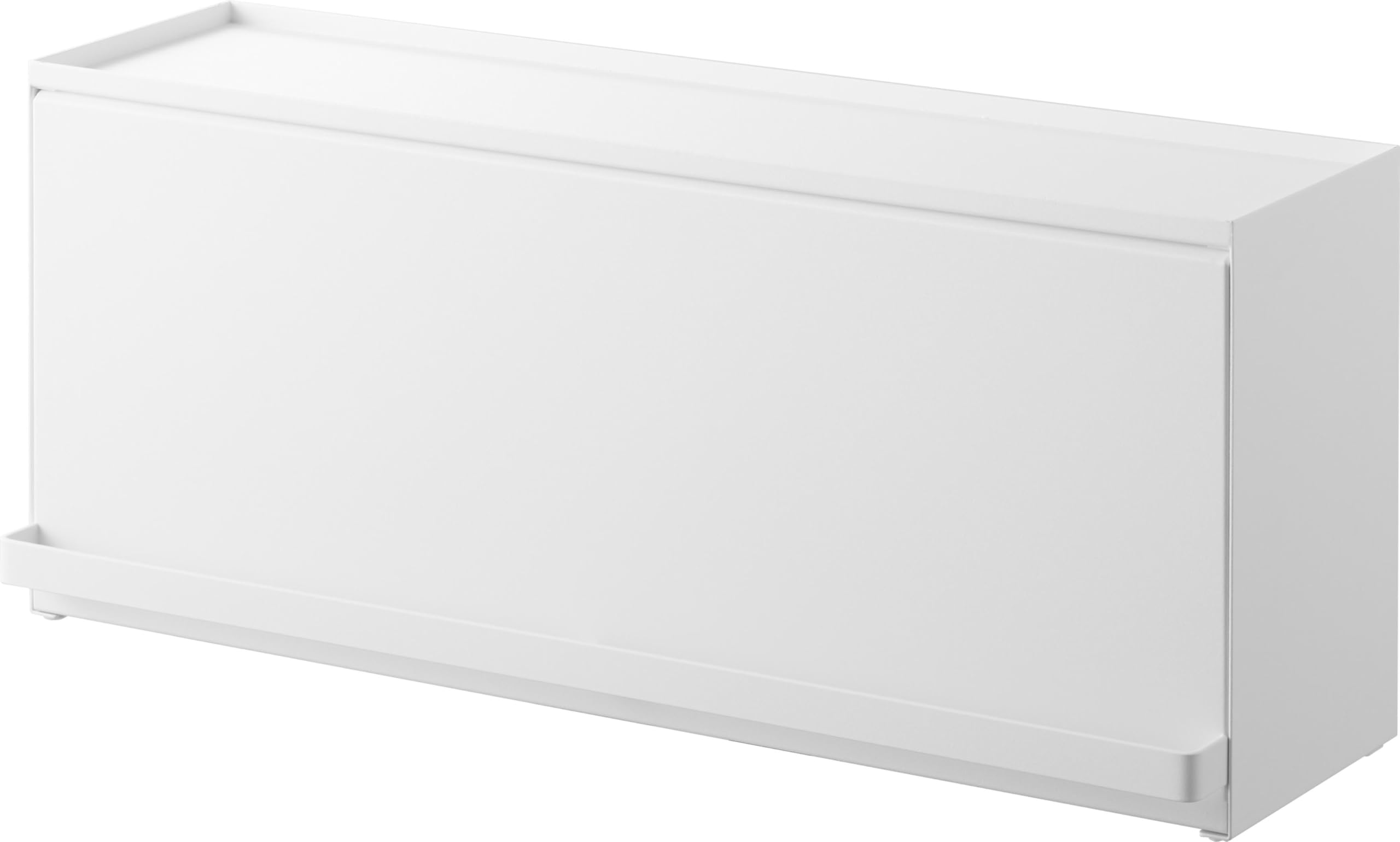 

Yamazaki Jitsugyo [Completed Product] Open Front Kitchen Countertop Storage Rack D15 White Door Closed: W60 x D17.7 x H25.2cm Tower Storage Shelf