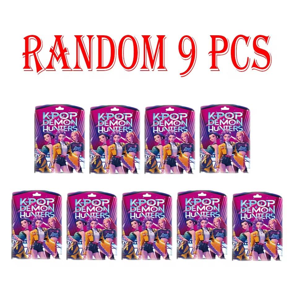 24pcs Random Blind Box 5-12cmAnime KPop Demon Hunters Girl Group RUMI MIRA ZOEY Figure Action Pvc Model Toys Ornaments Gifts