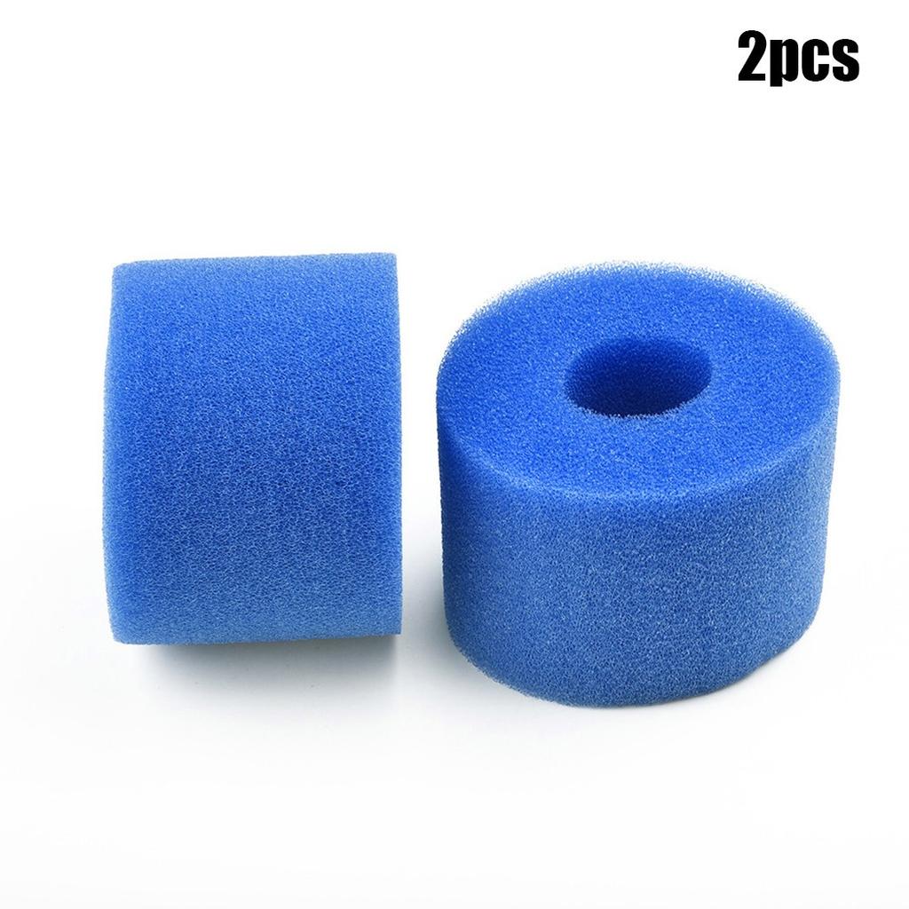 2X Lay In Clean Spa S1 Waschbarer Bio-Schaum VI LAZY Filter
