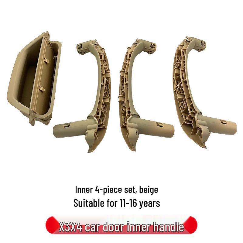 BMW X3/X4 Interior Door Handle Armrest Frame, Inner Pull & Outer Skin, F25/F26 Models