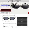 Summer New Fashionable Half Frame Semi-Metal Rectangular Sunglasses Retro Trendy Lens Outdoor UV400 Sunglasses Gafas De Sol