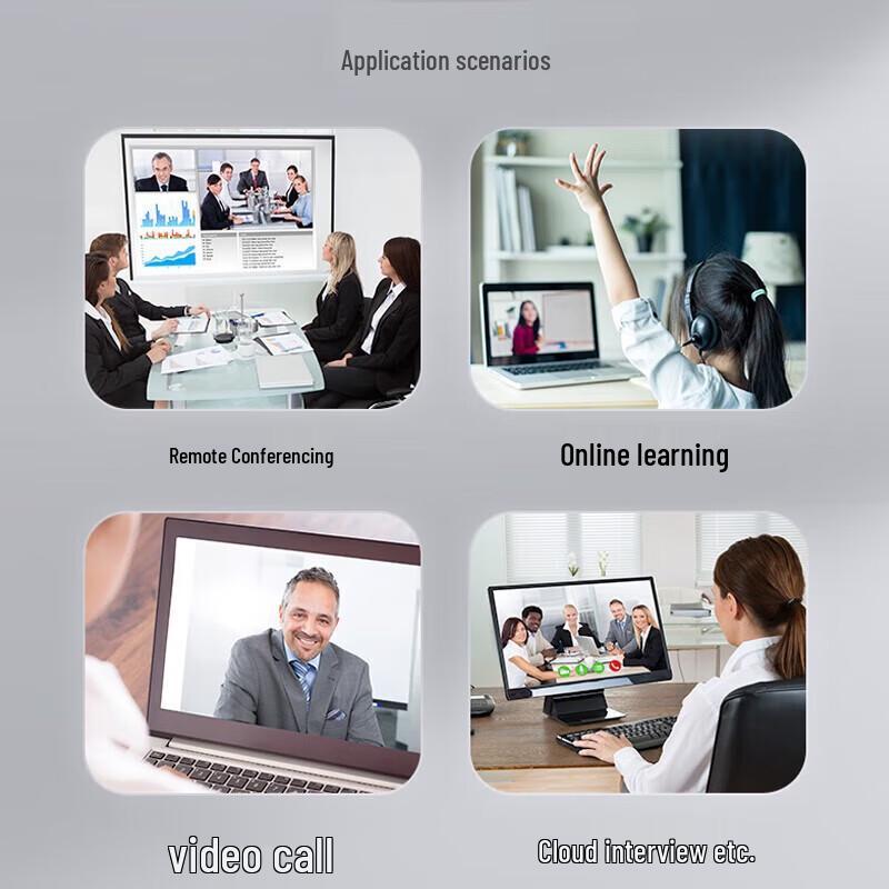 HIKVISION 2K HD USB PC Camera with Microphone and Autofocus