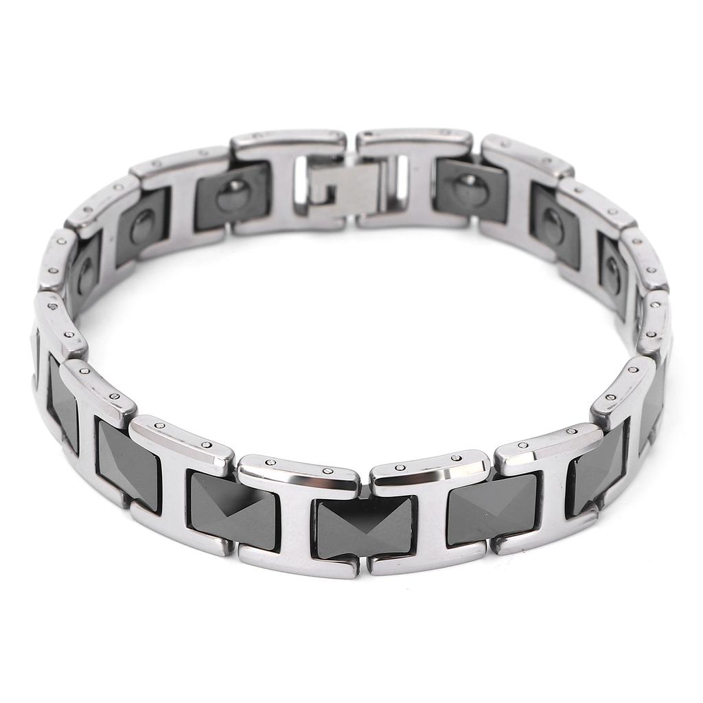 Magnetic Bracelet Titanium Steel Magnet Therapy Bracelets Pain Relief for Women Men