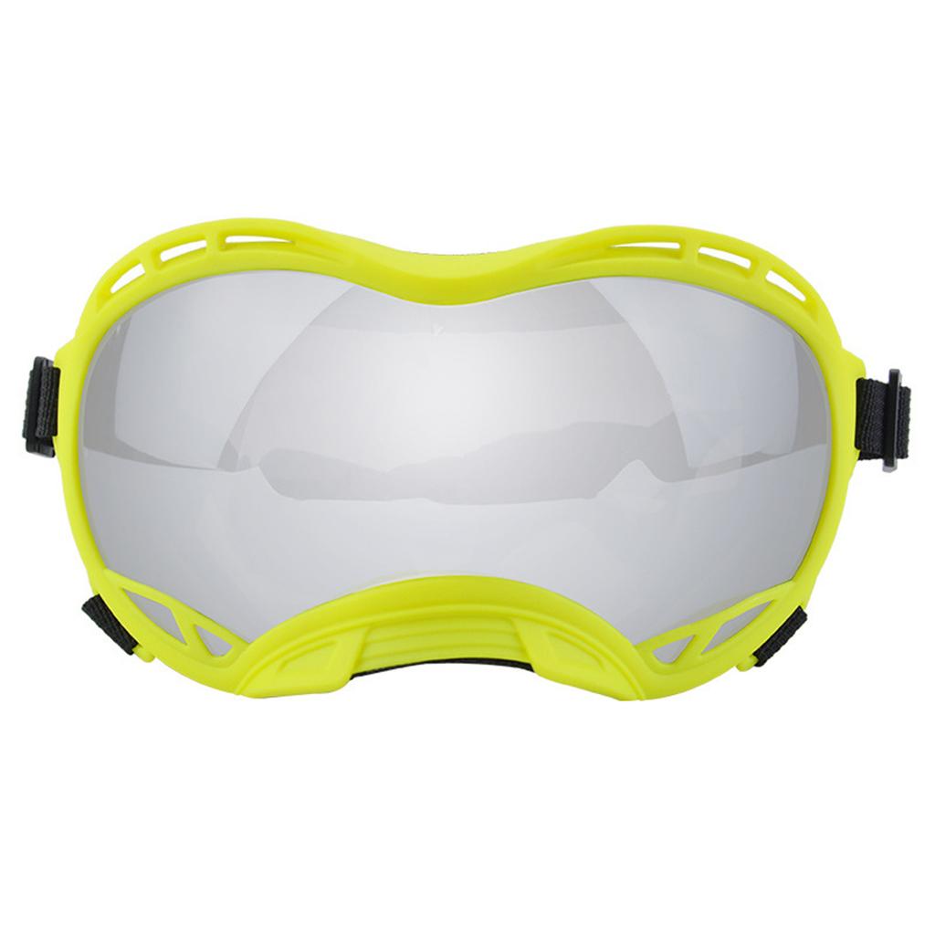 Windproof Soft Pet Dogs Glasses for Snow Sports Dogs Snow Eyes Protections Anti-UV Eye Wear Goggles for Hot Summer