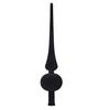 11 Inch Velvet Finial Christmas Tree Topper Vintage Mid Century Spherical Treetop Ornament