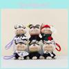 Soft And Cuddly Plush Cartoon Dog Keychain Perfect For Bags And Keychains
