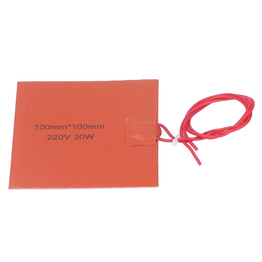 Flexible Silicone Heater Cube Heating Pad Mat 200 Degrees Celsius Maximum 220V 30W