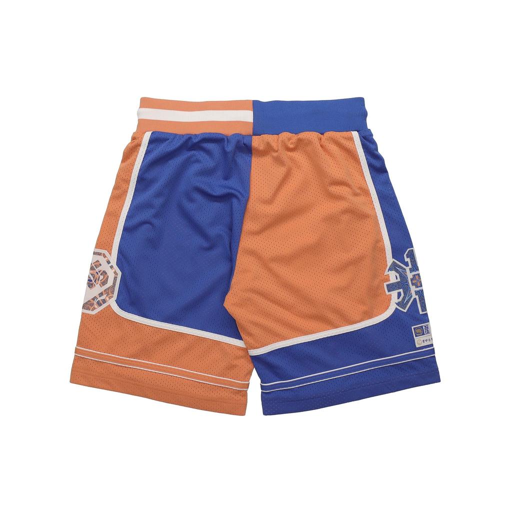 Li Ning Sports Basketball Collection Sports Shorts Men's Blue Brown Moderate AAPQ245-2