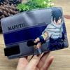 1Pc Naruto PU Short Wallet For Men Boys Anime Sasuke Cartoon Coin Purse Card Holder Student Birthday Gift