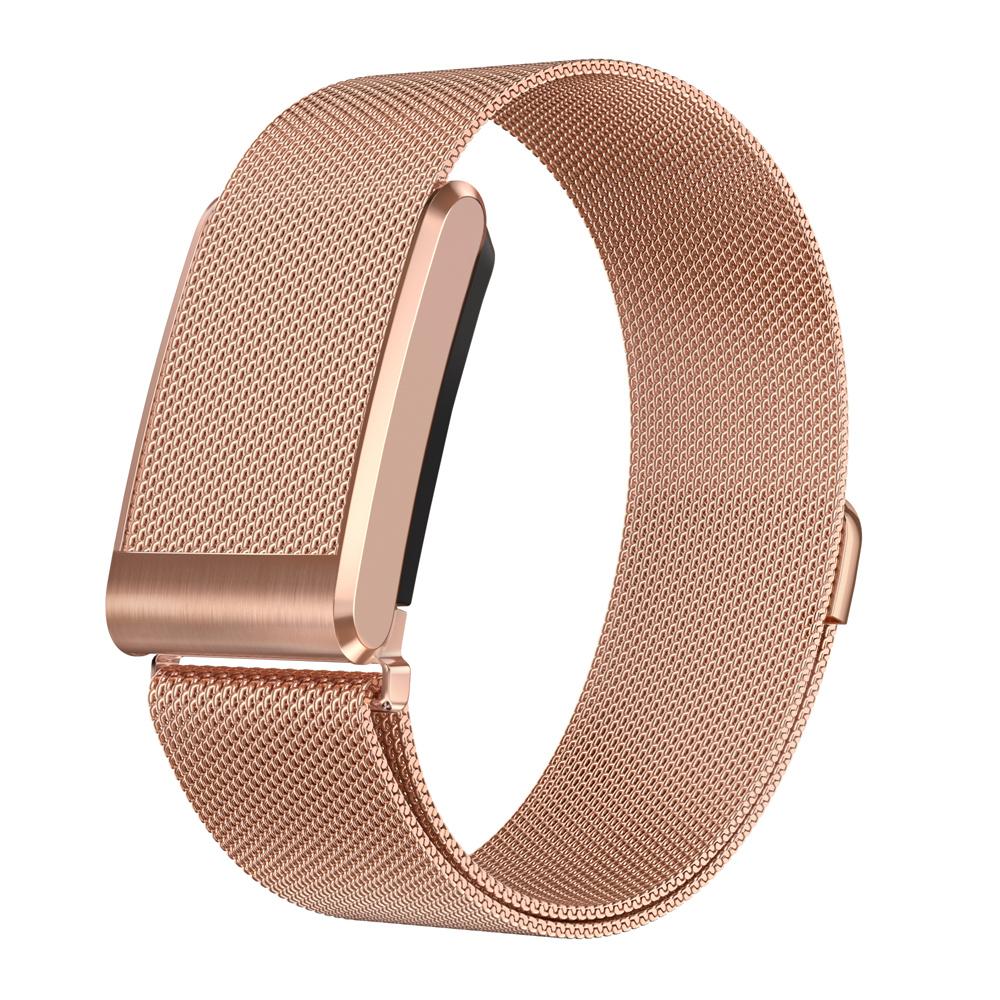 Breathable Milanese Strap + Metal Case for Whoop 5.0 Comfortable Replacement Wristband