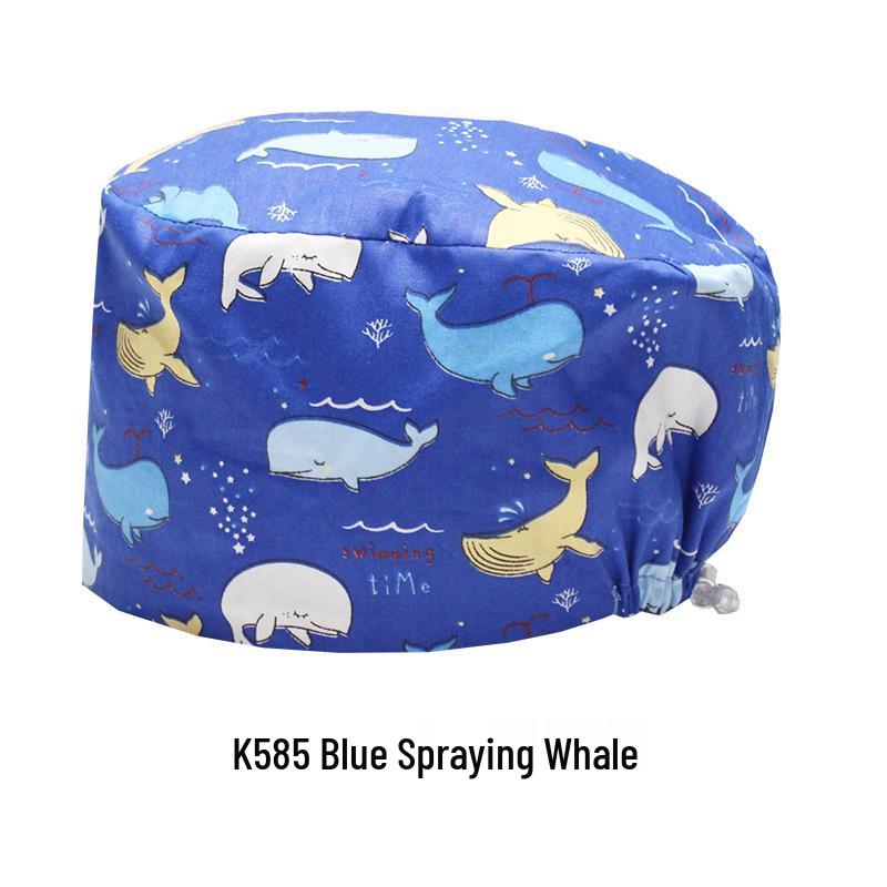 Oddychający Czysta Bawełna Czepek Chirurgiczny dla Lekarzy i Pielęgniarek