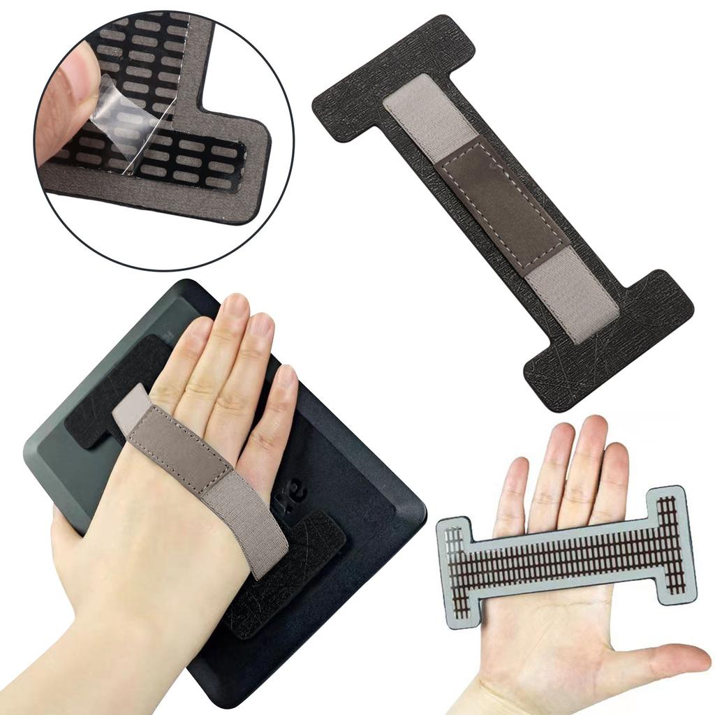 Universal Tablet Handed Grip Strap Holder Slip Finger Sling Band Strap Holder Stand Sticker For 6-10.5 Inch Tablet PC