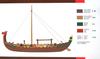 Semer Viking Dragon Ship 8th Century Plastic Model SME90902 1/60