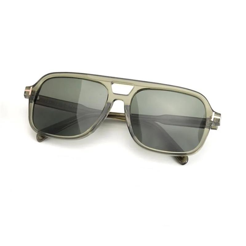 

Large-Frame Sunglasses Trendy Outdoor Decoration Sun Protection Polarized Sunglasses Personalized Fashion Retro Acetate Sunglasses