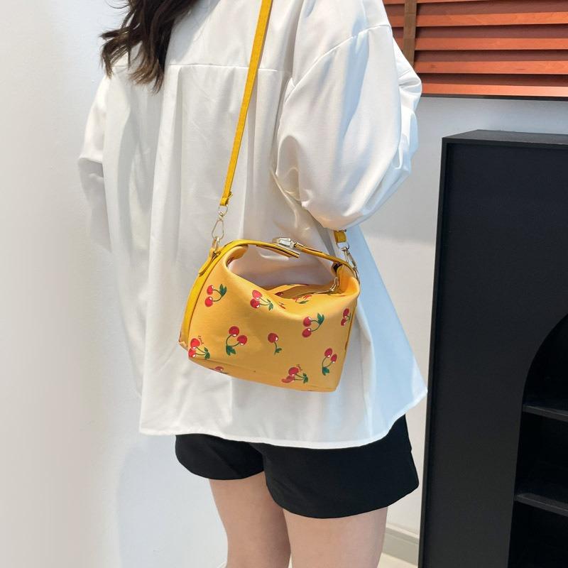 Niche Underarm Bag Fashion Printing Handbag Light and Beautiful Simple Shoulder Messenger Bag Women
