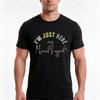 Just Here For Moral Support Sarcastic Dark Humor Funny Sarcasm Tshirt Summer Casual Cotton Tee Oversized Streetwear Tops