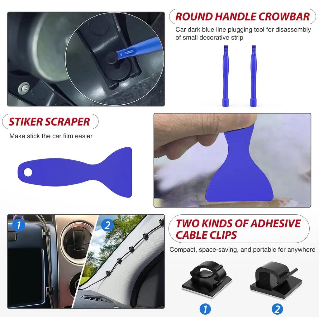 Car Audio Interior Modification And Disassembly Tool Kit