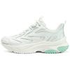 Moonhiker Freizeitschuhe Damen Sneaker Weiß Grün 177592-WBL
