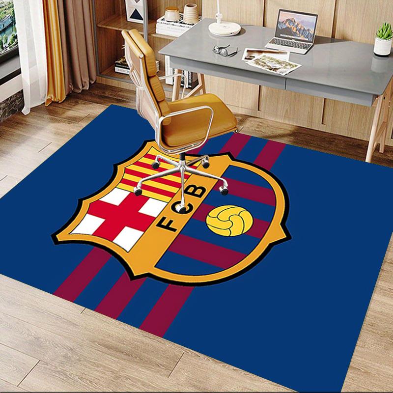 1PC FC Barcelona Extra Large Non Slip Floor carpet, Office, family, bedroom, Studio Large Area Rug Indoor Rugs