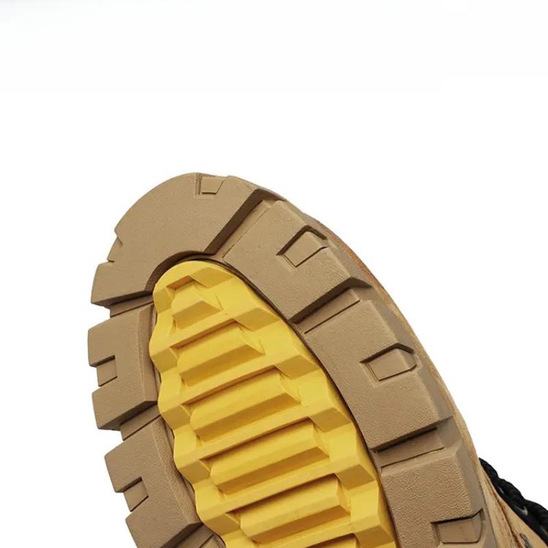 Men's Boots Retro Work Shoes Comfortable Outdoor Boots Men Casual Trekking Footwear Leisure Mountain Winter Shoe