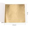 100 Stück/10 Farben Kunsthandwerk Imitation Gold Silber Kupferfolie - Vergoldung Metallblatt Blätter Bögen DIY Handwerk Dekor Designpapier