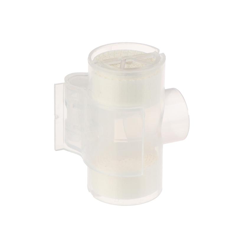 1/2/3/4 Pcs Medical Disposable Artificial Nose With Oxygen Input Port Humidification Tracheostomy Vent Heat Moisture Exchangers
