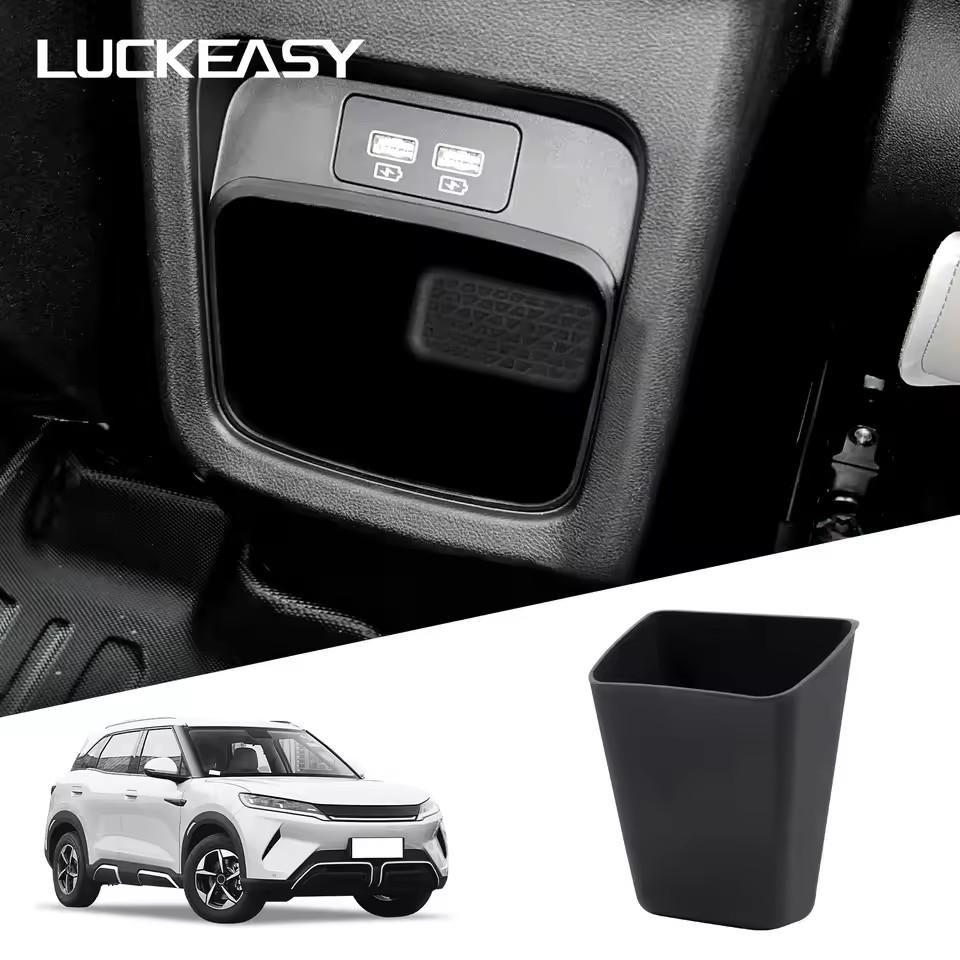 

для BYD Yuan Pro 2025 2025 Подлокотник центральной консоли Бокс для хранения Задний органайзер Аксессуары для интерьера автомобиля Черный