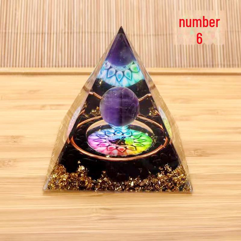 

Креативные хрустальные украшения: Энергетические камни, пирамиды и многое другое 6cm