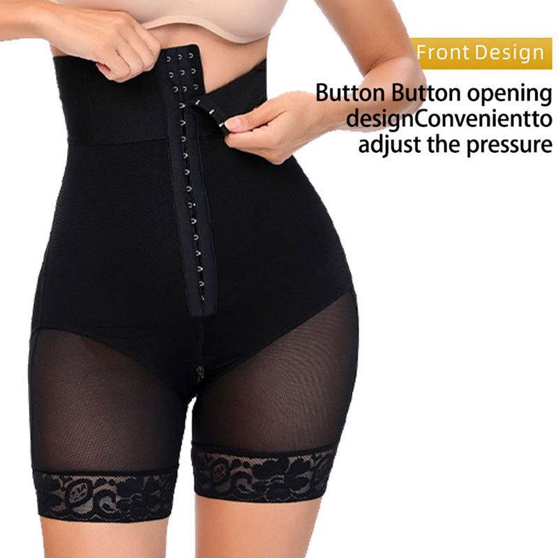 Damen High Waist Bauchkontrolle Po-Lifter Körperformende Schlankmachende Formgebende Hosen