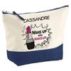 Trousse de maquillage - PLANETEE - Cassandre Wake Up and Makeup - Grand format - Coton - Impression sublimation HD