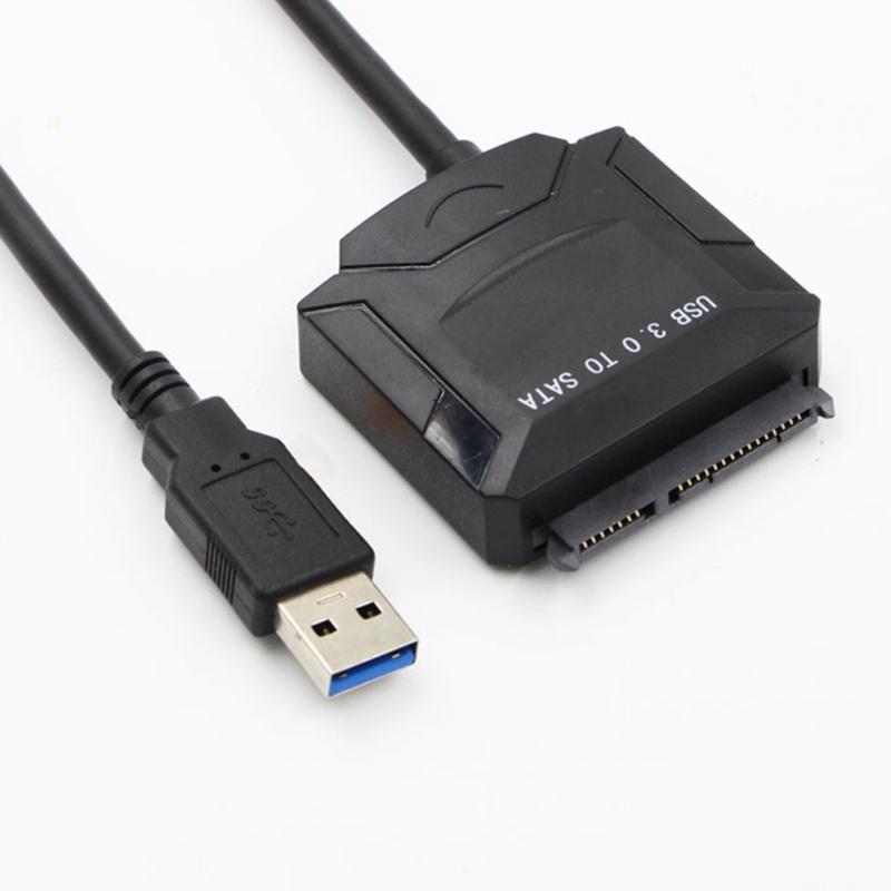 22Pin to USB Cable USB 3.0 to 2.5/3.5inch 22Pin Hard Drive Adapter External 22Pin USB Converters for SSDs/HDD Data Transf