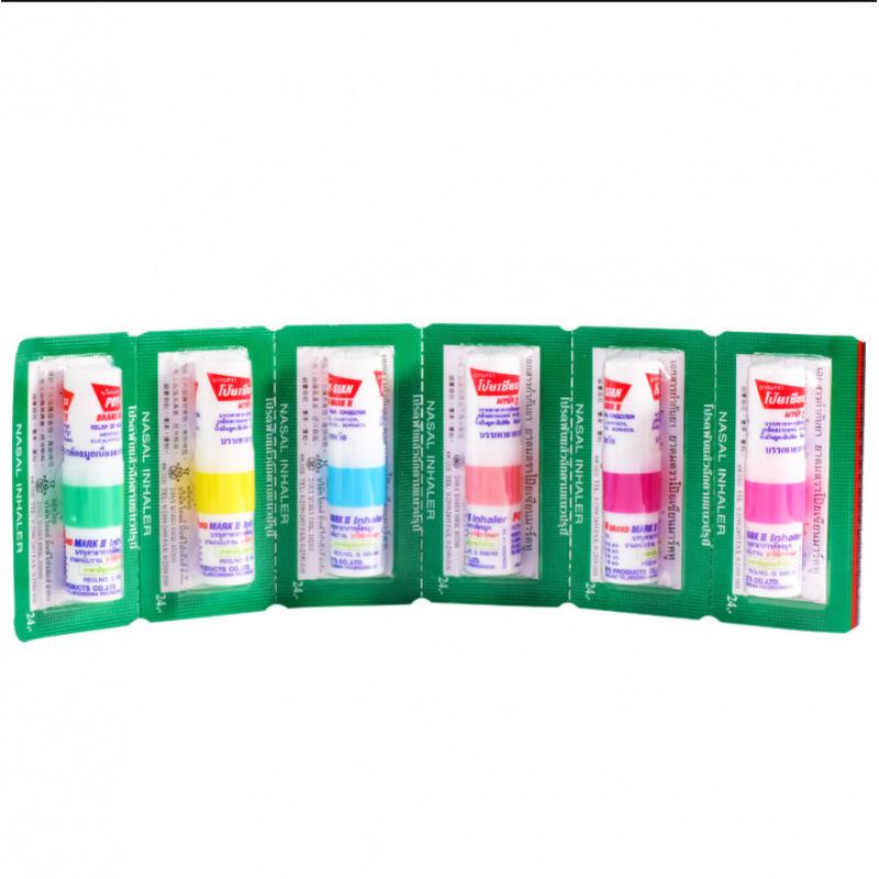 6-Pack Aromatherapy Inhaler Sticks - Scented Refreshing Aroma Sticks for Relaxation