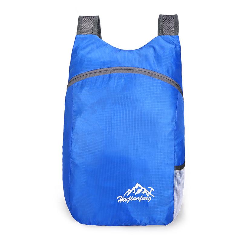 Foldable Water-Repellent Travel Backpack: Large Capacity Outdoor & School Bag for Men and Women