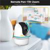 2026+ 4.3Inch IPS Screen Wireless PTZ Intercom Baby Monitor Temperature Display Nanny Cam Long Distance Camera EU Plug