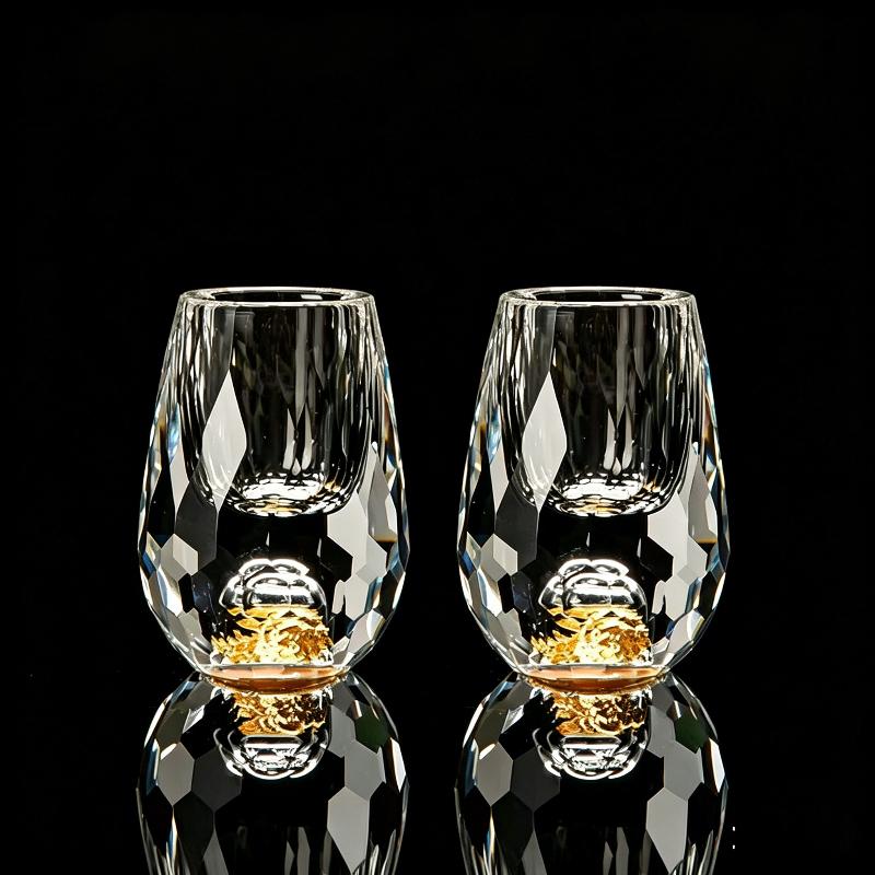 15ml Wine Glass Cups Clear Wine Cups Kitchen Accessories Glass Wine Set Mini Water Cups Desk Accessories