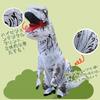 REKUCCI Tyrannosaurus Rex Dinosaurier Aufblasbares Dinosaurierkostüm für und Perfekt für Kultur- und Veranstaltungskostüm, Halloween, Erwachsene, Kinder, Weihnachten,