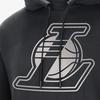 Nike NBA Los Angeles Lakers Logo Print Fleece Hoodie Herren Tops Schwarz CV4046-010
