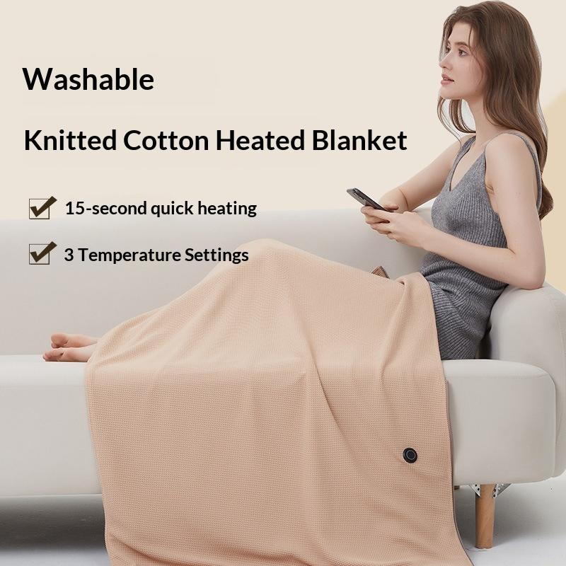 New Electric Heating Outdoor Shawl Usb Charging Blanket Office Warm Heating Blanket