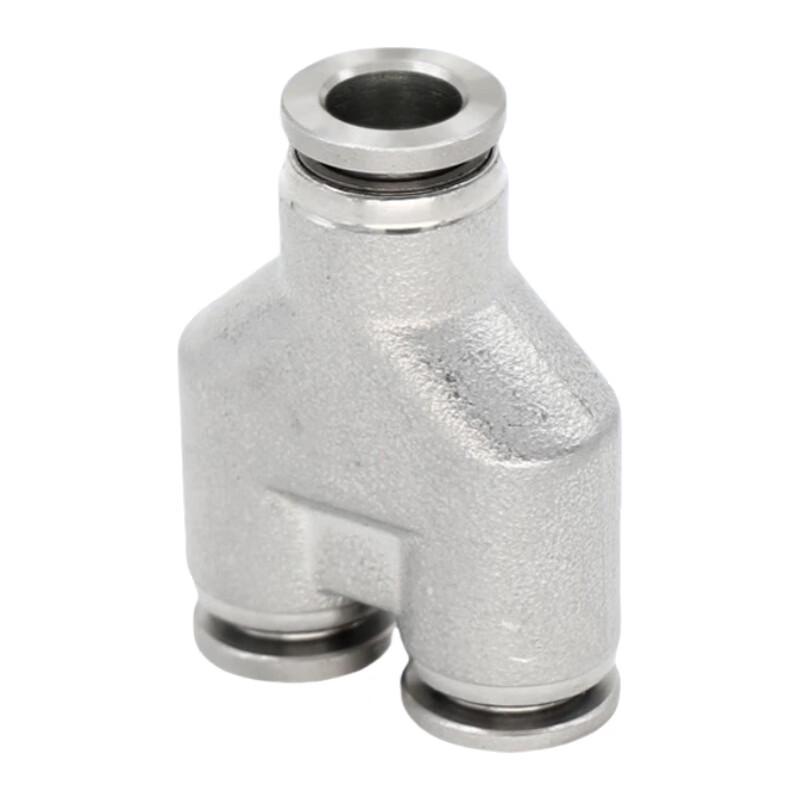 304 Stainless Steel Y-Type Quick-Connect Tee Fitting