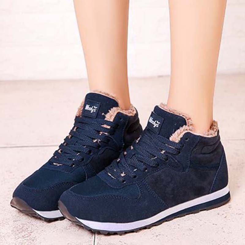 2025 Men Boots Winter Sports Ankle Boots Thickened Plus Size Women Casual Fashion Short Boots Cotton Shoes Platform Snow Boots