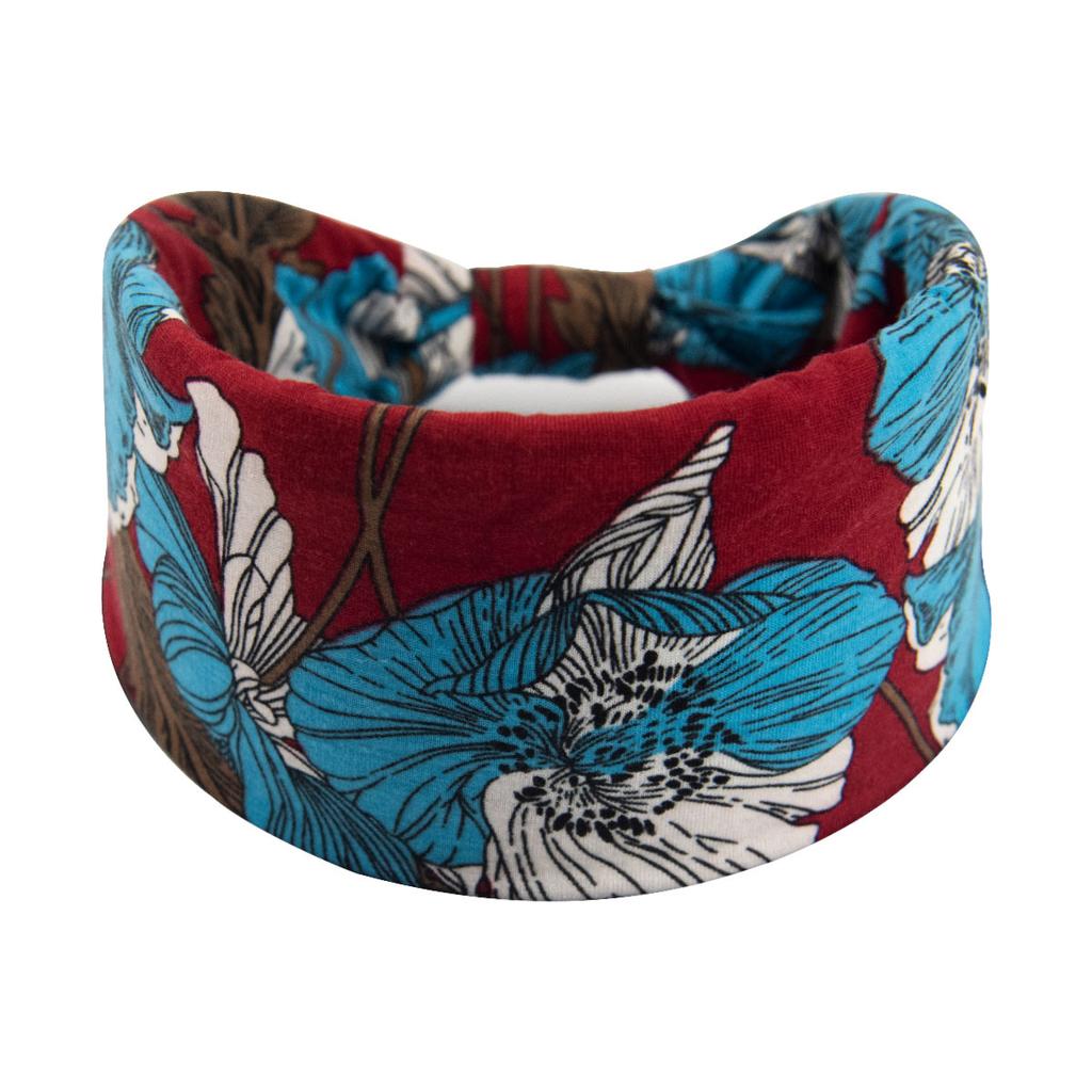 Bohemian Cashew Yoga Übung Stirnband Anti Schweiß und Feuchtigkeit Absorbieren Elastische Baumwolle Stirnband Knoten Stirnband