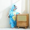 Blauwe Schildpad Onesies Voor Baby, Peuter Romper, Cartoon Baby Kigurumi Flanellen Anime Pyjama, Halloween Kerstmis Cosplay Kostuum, Feestcadeau