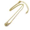 Les Trésors De Lily [N4096] - Designer Necklace 'Sissi' White Gold