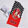 1pc Minnie18 Beach Towel with Custom Name, Beach/Swimming/Bath/Picnic/Camping Towel, Suitable for Seaside Beaches