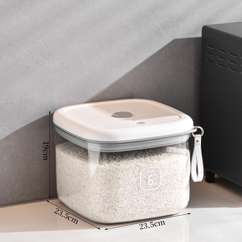 Smart Sealed Rice and Cereal Storage Container - Insect & Moisture-Proof with Large Capacity Standard
