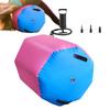 Air Roller Gymnastics Barrel Non-Slip Soft Equipment Gymnastics Skill Tumbling Roller for Fitness Training Home Yoga Gym Indoor