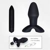 1PC Large Silicone Butt Plug With Vibrator Function Smooth Touch Anal Plug Sex Toys for Women/ Men