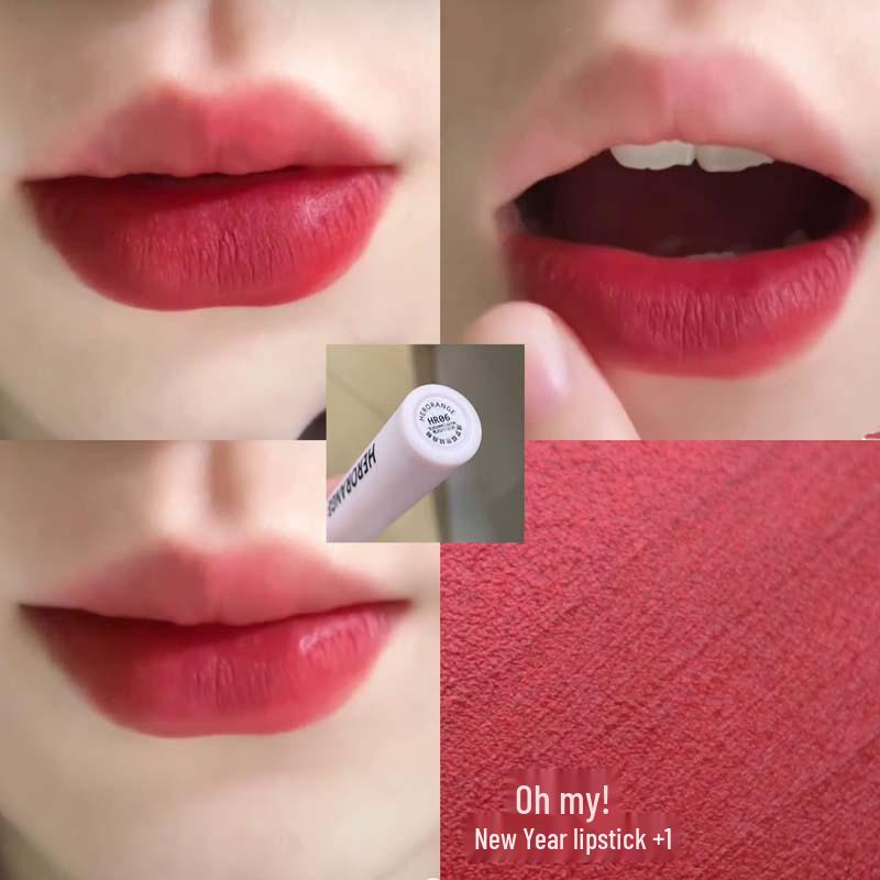 HERORANGE Traumfänger Samt-Lipgloss Matt Nebeliges Nude – Nicht abfärbender, aufhellender Lippenstift für einen natürlichen Look